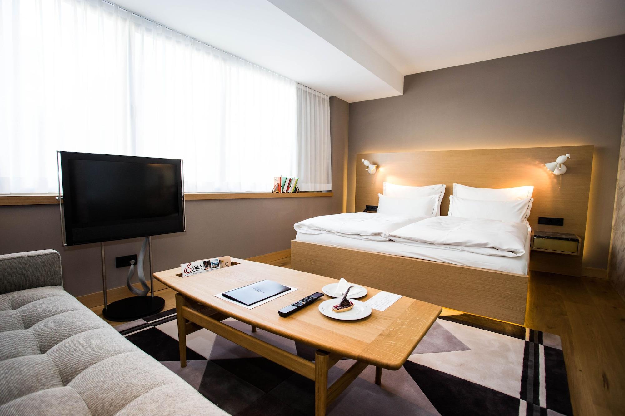 The Guesthouse Вена Экстерьер фото A room at the hotel